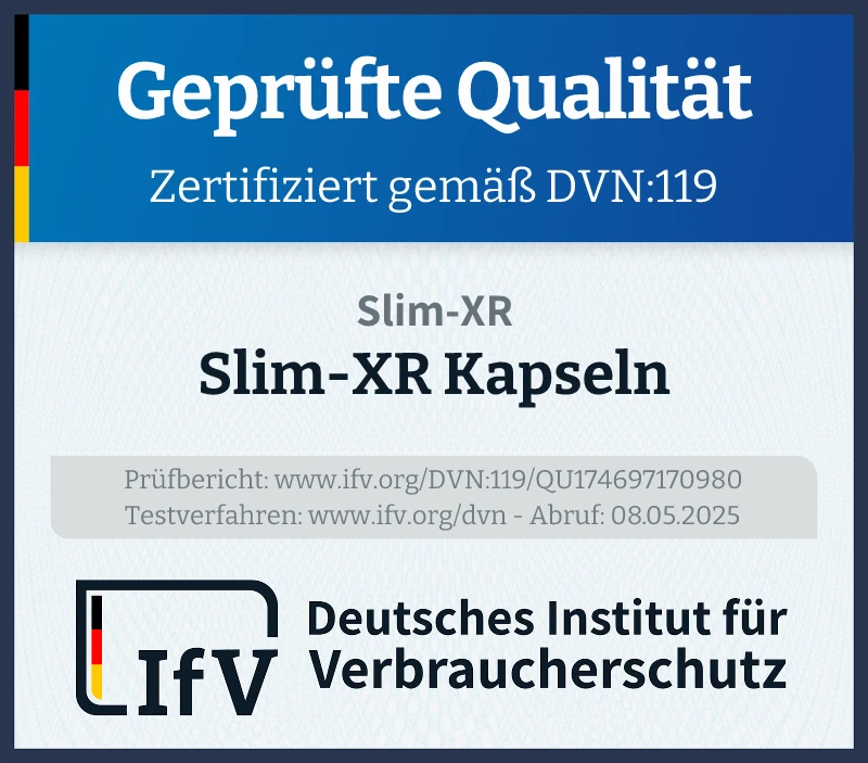 Slim-XR vom IfV getestet: Unser Qualitätsversprechen bestätigt