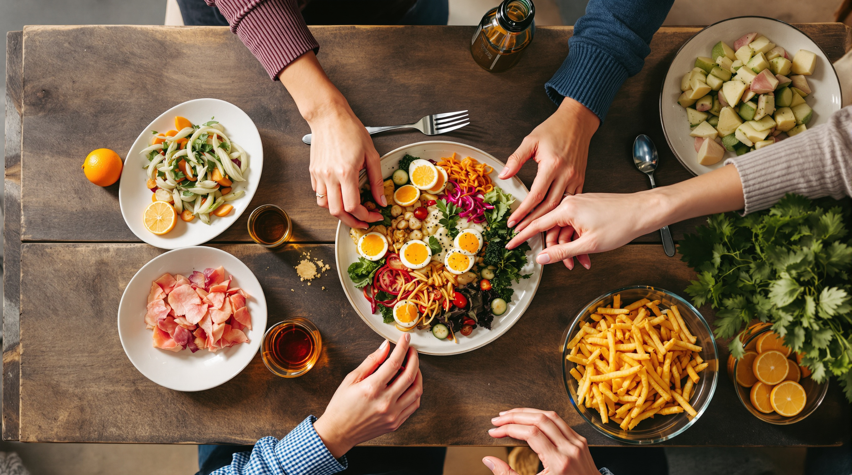Gemeinsam essen, gemeinsam wachsen: Wie soziale Unterstützung deine Ernährungsziele stärkt
